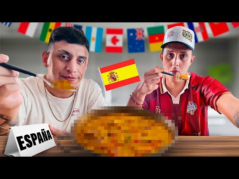 🧑‍🍳COCINANDO UNA COMIDA DE CADA PAIS / ESPAÑA