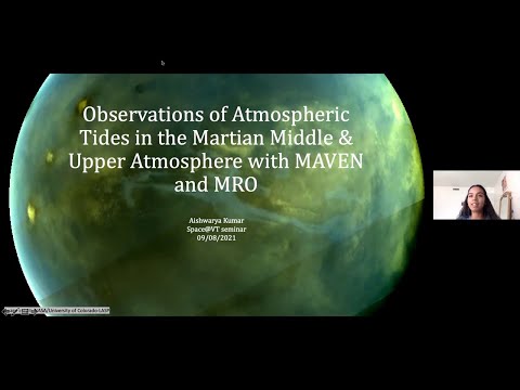 Space@VT Seminar Series - Aishwarya Kumar