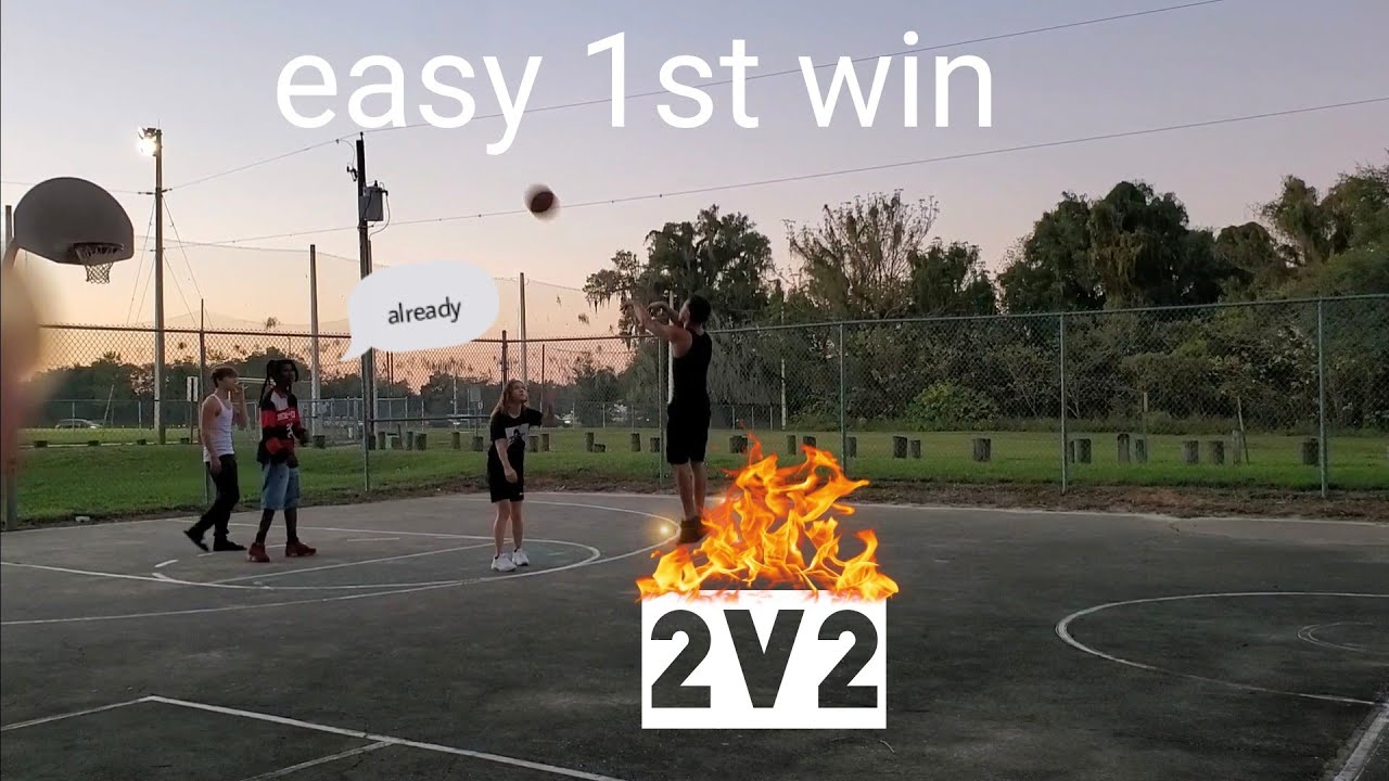 Basketball 2v2 First Vlog