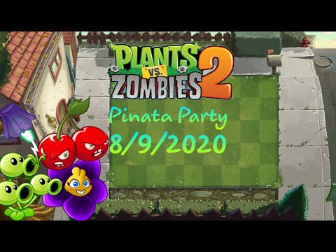 PvZ 2 - Pinata Party September 8th 2020 (8/9/2020) | Animation the Lucky Blover
