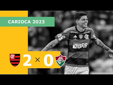 Flamengo 2 x 0 Fluminense - Gols - 01/04 - Campeonato Carioca 2023