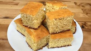 Grandma's Amazing Sweet Cornbread Recipe! | SO MOIST!