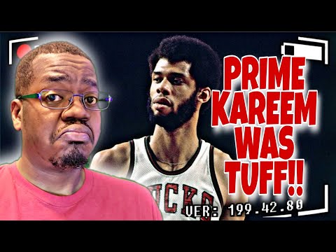 Kareem Abdul-Jabbar in his prime was UNSTOPPABLE!!