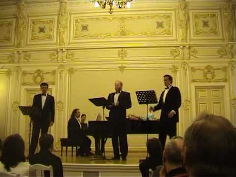 12/12 Russian Basso Profondo Trio Concert. Vladimir Miller, Mikhail Kruglov, Sergey Kochetov.