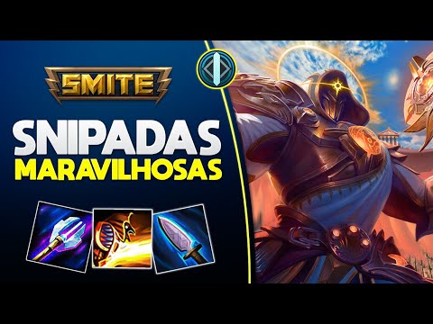 Inspirado em acertar SNIPADAS! RA MID - ⚡ Smite BR Ranked Conquista