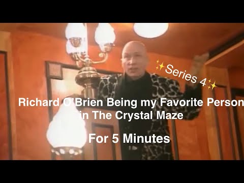 Richard O’Brien Being My Favorite Person for 5 Minutes | The Crystal Maze | Series 4