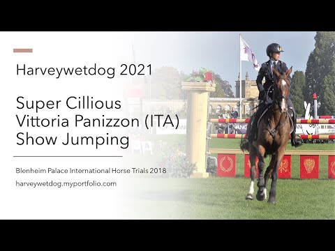 Vittoria Panizzon and Super Cillious Show Jumping: Blenheim Palace International Horse Trials 2018