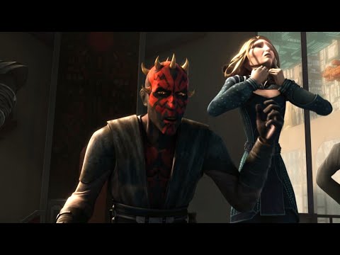 Darth Maul ends Satine Kryze [4K HDR] - Star Wars: The Clone Wars