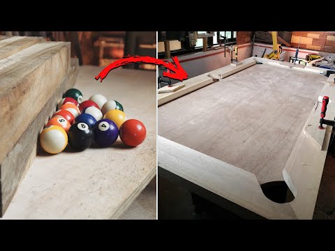 I think I built the Best Wooden Billiard Table