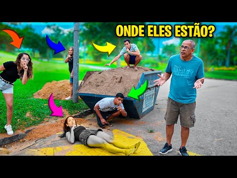 ME CAMUFLEI NA RUA PARA ROUBAR NO ESCONDE ESCONDE E ELES SE REVOLTARAM!