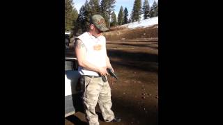 First range test... shotshells out of flaregun!