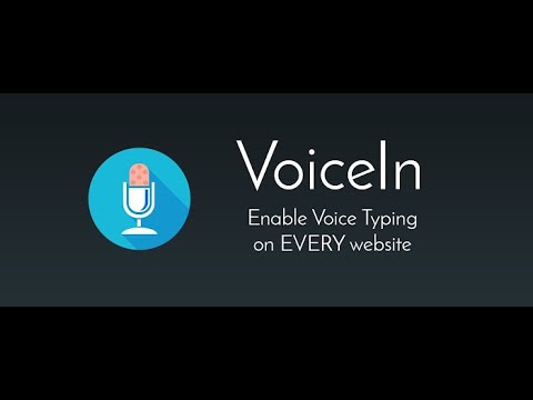 Voice In Voice Typing - Use Speech To Text to type on any website
