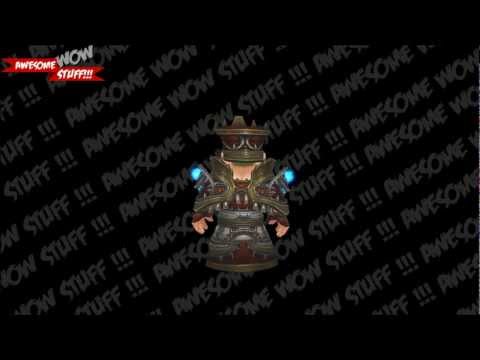 WoW Season 11 PvP Set Priest (Gnome) Patch 4.3 HD