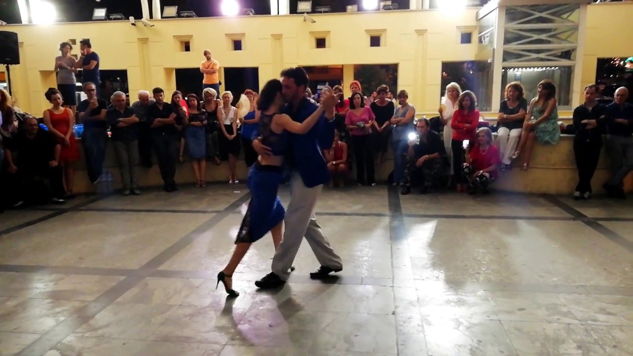 Veronica Toumanova & Demetrio Scafaria in Reggio Calabria, Milonga del 83, Juan d'Arienzo