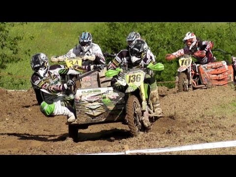 Motocross Schopfheim 2013. 2 Lauf Seitenwagen Deutsche Meisterschaft