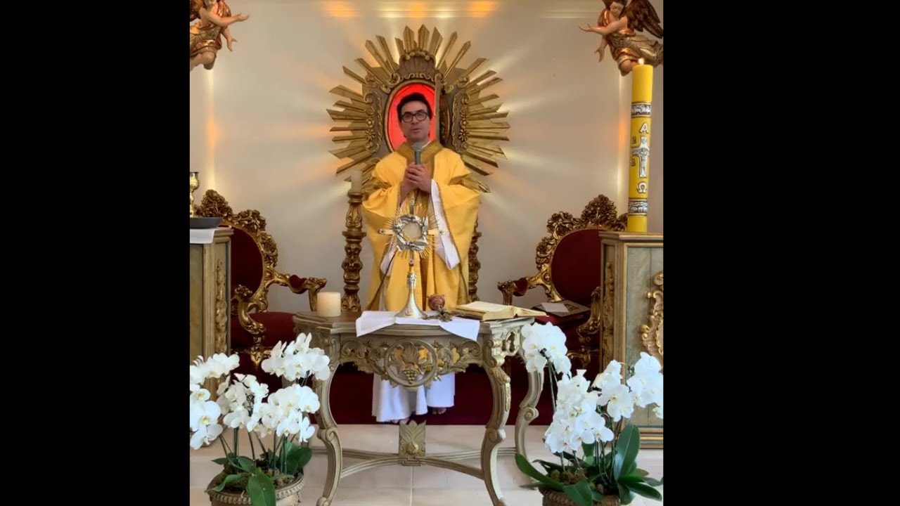 Adoração e Benção com o Santíssimo Sacramento - Pe.  Fábio de melo