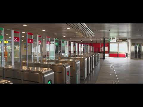 Sweden, Stockholm, train ride from Vega to Älvsjö