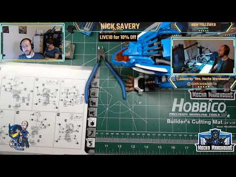 Mecha Warehouse Live Build #100 (Take 2) - 5/14/22