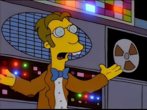 The Simpsons - Dr Frink Computer (Frinkiac 7)