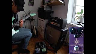 Video thumbnail for Fender Strat, Suhr V60LP Pickups, Analogman Prince of Tone, Marshall 2061X + 2061CX by Joe Doblhofer