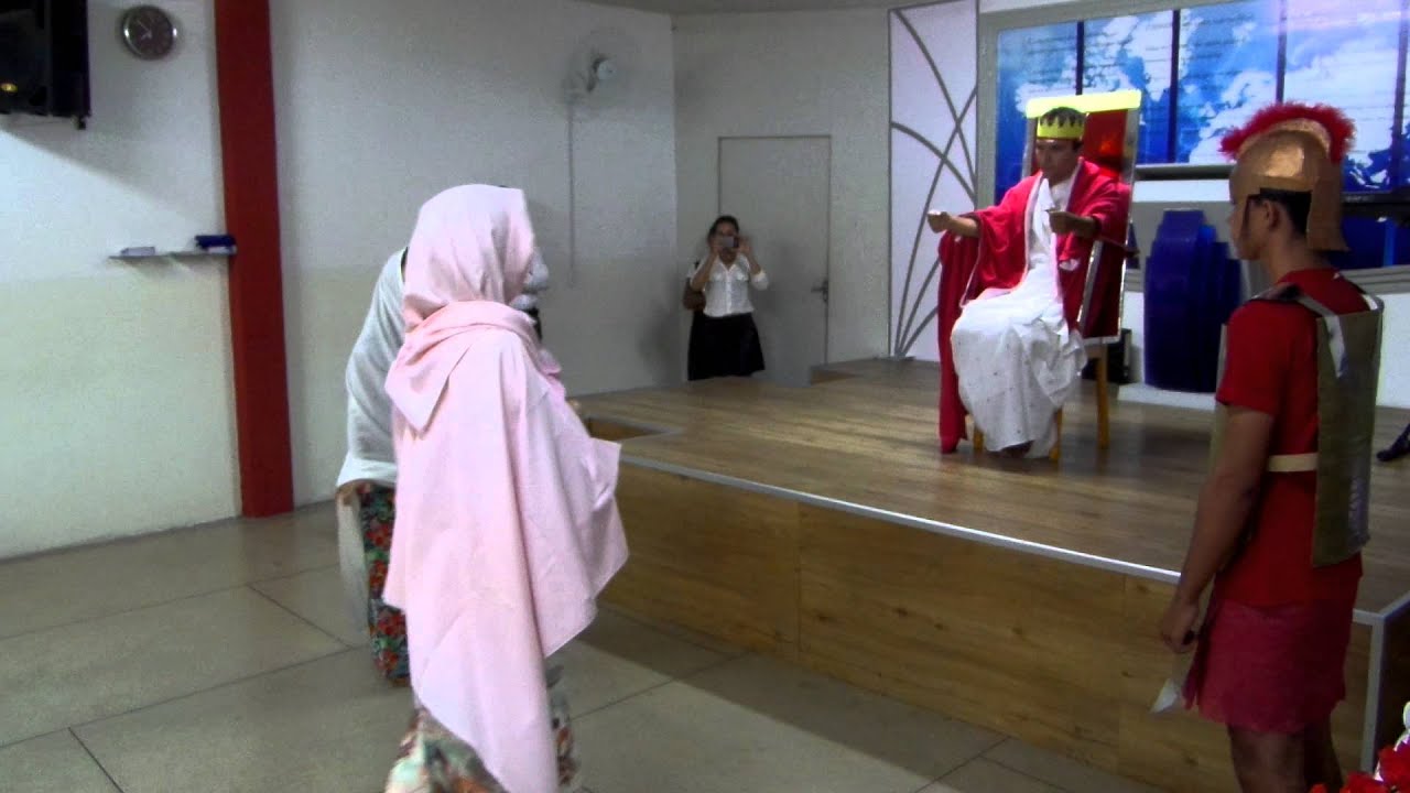 Peça Salomão e as duas mães