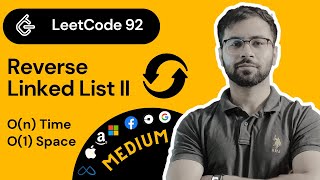 YouTube video 'Master LeetCode 92: Reverse Linked List II | Step-by-Step Guide & Tips'