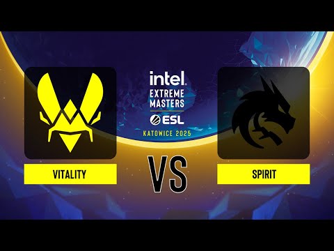Vitality vs. Spirit - IEM Katowice 2025 - Grand-final