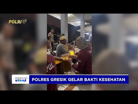 POLRES GRESIK GELAR BAKTI KESEHATAN