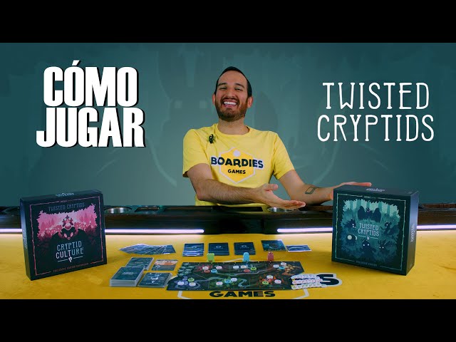 Vídeo relacionado con TeeTurtle Twisted Cryptids, Juego de Cartas, A Partir de 10 Años, De 2 a 4 Jugadores, 30-60 Minutos por Partida, Español