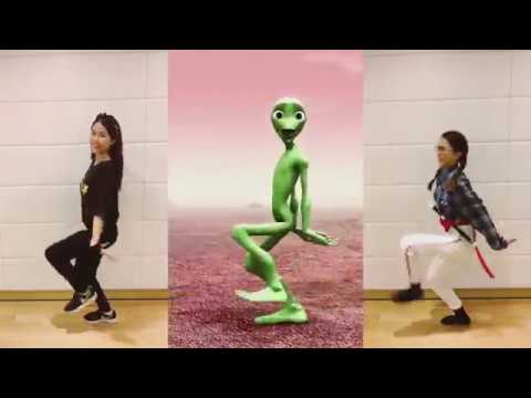 カエルダンスチャレンジ???? with 縦笛子 | The Frog Dance Challenge
