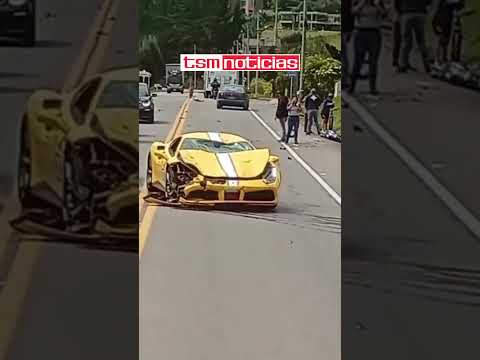 Un motociclista falleció tras colisionar con vehículo deportivo, en la vía La Calera #Cundinamarca