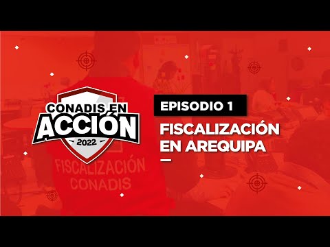Conadis en Acción | Se realizó jornada de fiscalización en Arequipa, video de YouTube