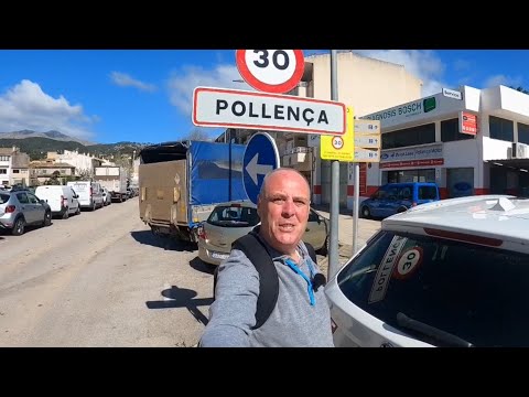 Pollença walk around including the market.
