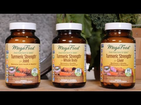 MegaFood, Turmeric Strength, средство для поддержки здоровья суставов, 60 таблеток