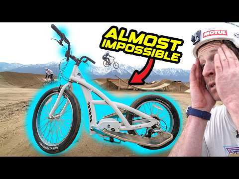 THE WEIRDEST BIKE EVER RIDDEN ON MTB TRAILS - STEP TO GO!