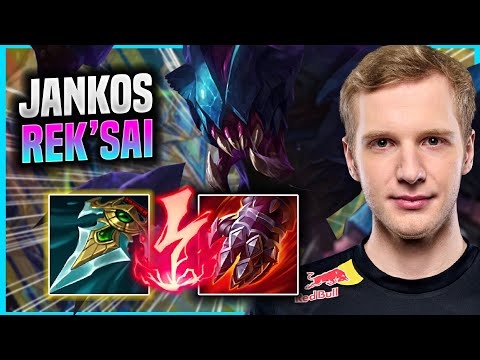 JANKOS IS A GOD WITH REK'SAI! - G2 Jankos Plays Rek'sai JUNGLE vs Lee Sin! | Preseason 2022