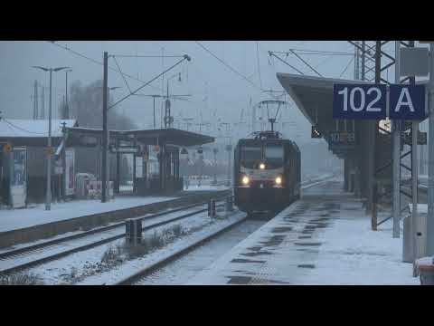 MRCE Dispolok Bombardier 187 108-6 als Leerfahrt in Hanau Hauptbahnhof Südseite
