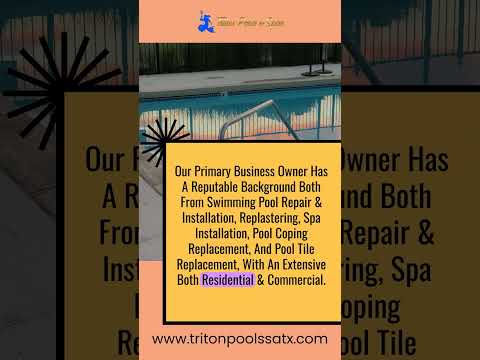 Triton Pools and Spas installation Services. Proudly Established Since 2014.