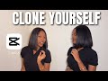 CapCut Tutorial How To Clone Yourself On Your Phone Easy Duplicate Effect