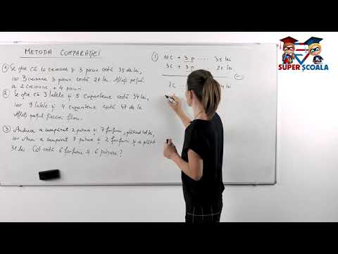 Clasa a V-a - Metoda comparației