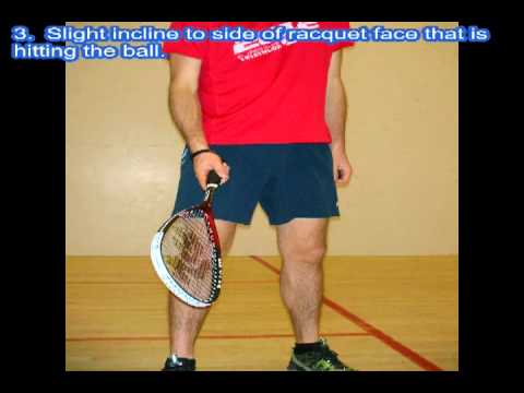 Learn How to Hold the Squash Racquet Properly