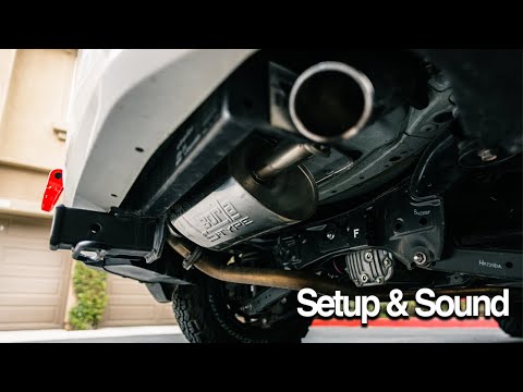 Borla Axle back exhaust setup and Sound || Subaru Crosstrek
