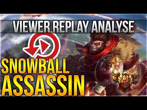 Snowball Assassin? Gold Elo Wukong Jungle Analyse [League of Legends] [Deutsch / German]