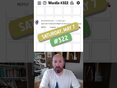 The NO VOWEL wordle experience