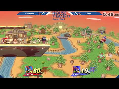 House of Smash 74 - Kanaribird vs Bach - Low Tier Grand Finals - Smash 4