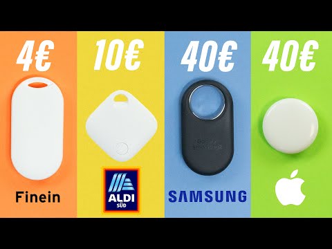 4€ vs. 10€ vs. 40€ - Air Tag & Air Tag-Klone im Vergleich