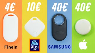 4€ vs. 10€ vs. 40€ - Air Tag & Air Tag-Klone im Vergleich