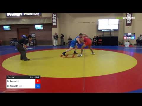 2018 Marine Corps US Open/Senior Men's Greco-Roman 130 Con 8 #1 - Daniel Reyes (Z Fi) Vs. Conor Ka
