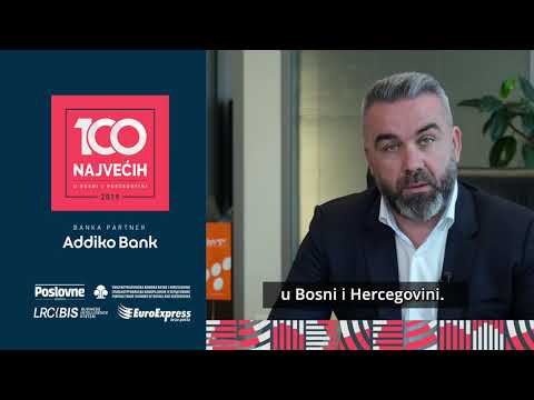 BH Telecom - 100 najvećih u BiH 2019 - Sedin Kahriman