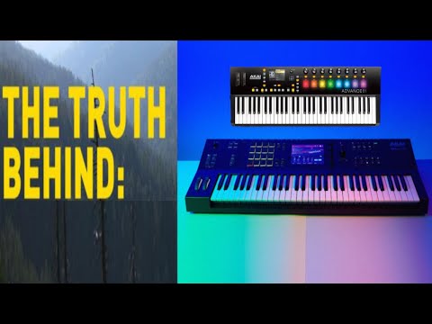 AKAI ADVANCED KEYBOARDS WHAT HAD HAPPENED WAS..ORIGINAL MPC KEYS 61..